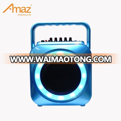 Small handle colorful wireless portable speaker